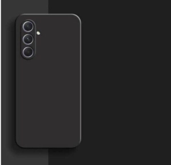 Samsung A16 Black Soft Silicone Cover